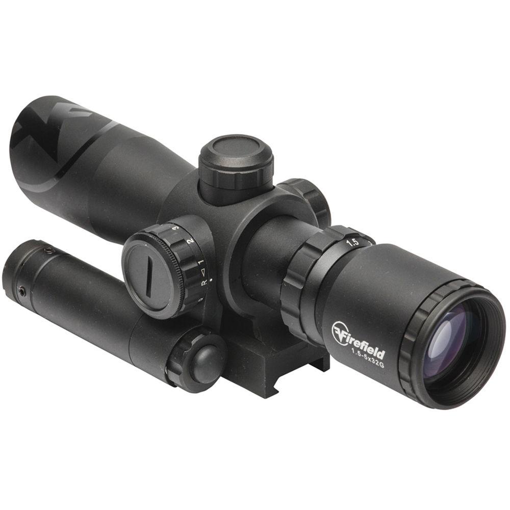Firefield 1.5-5x32 Barrage Riflescope with Green Laser