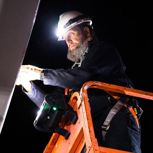 FoxFury Discover Tilt White LED Headlamp Helmet Light