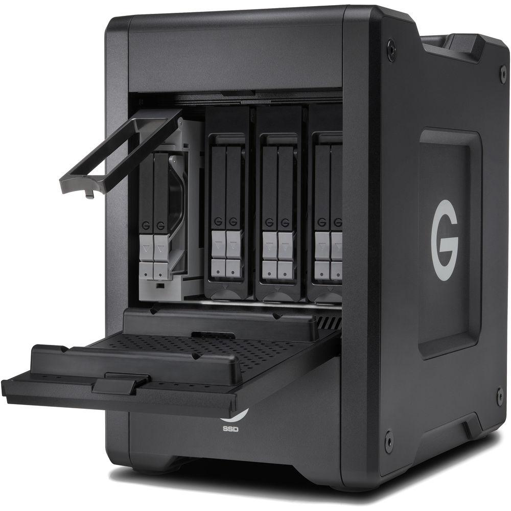 G-Technology 8TB G-SPEED Shuttle 8-Bay Thunderbolt 3 SSD RAID Array