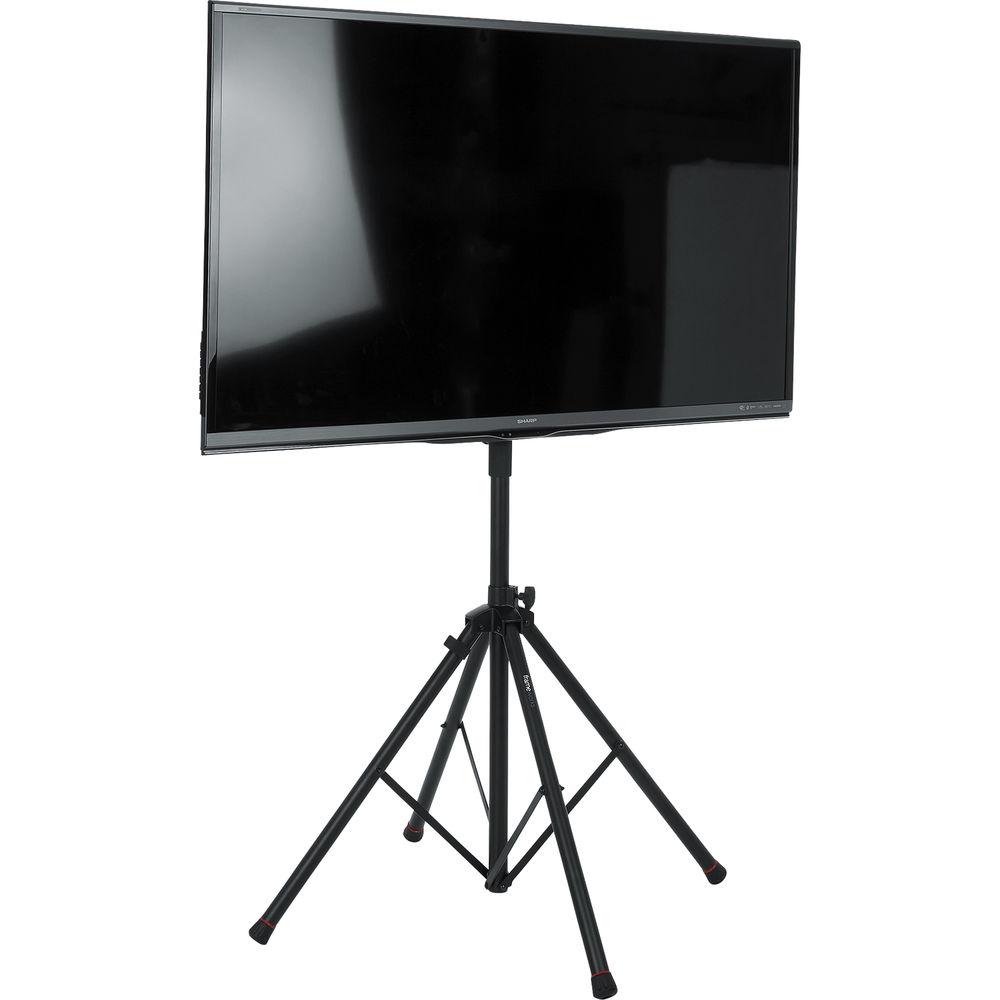 Gator Cases Standard Quadpod A V Stand for Displays up to 65"