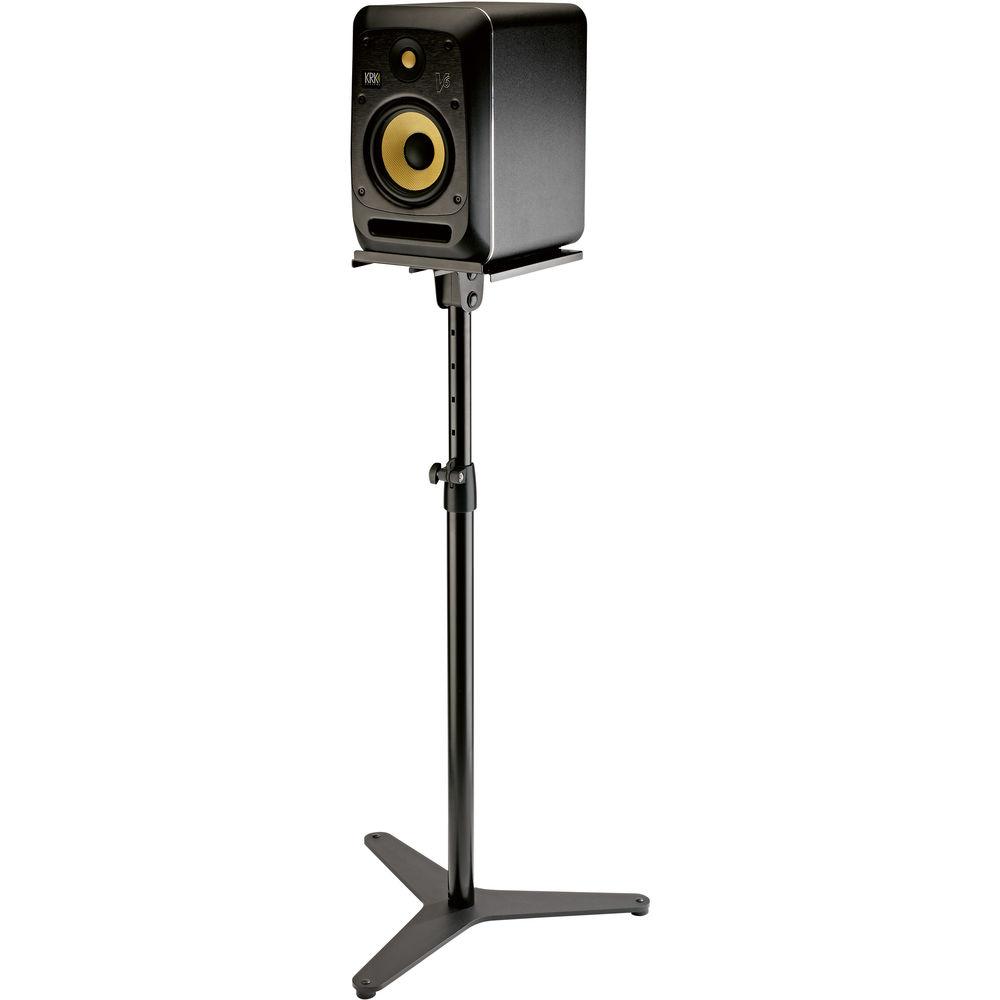 K&M 26754 Topline Monitor Stand with Tiltable Shelf