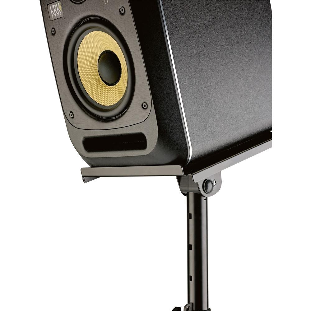 K&M 26754 Topline Monitor Stand with Tiltable Shelf