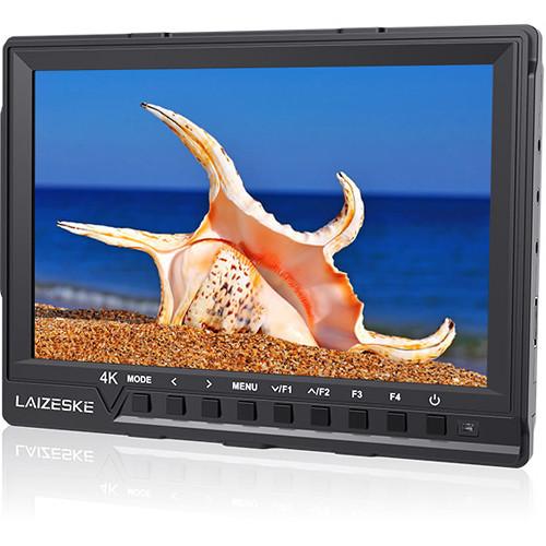Laizeske 7" 4K HDMI Full HD IPS On-Camera Monitor
