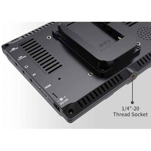 Laizeske 7" 4K HDMI Full HD IPS On-Camera Monitor
