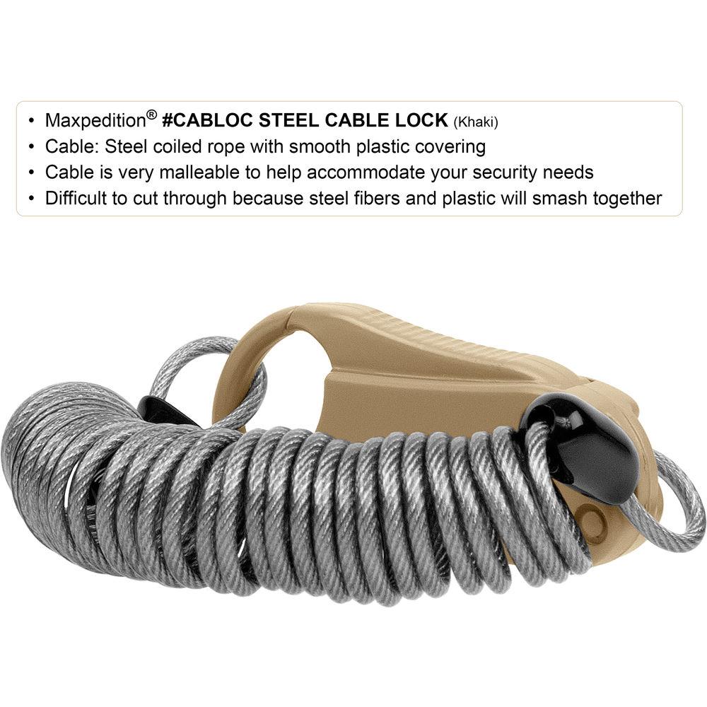 Maxpedition Steel Cable Lock