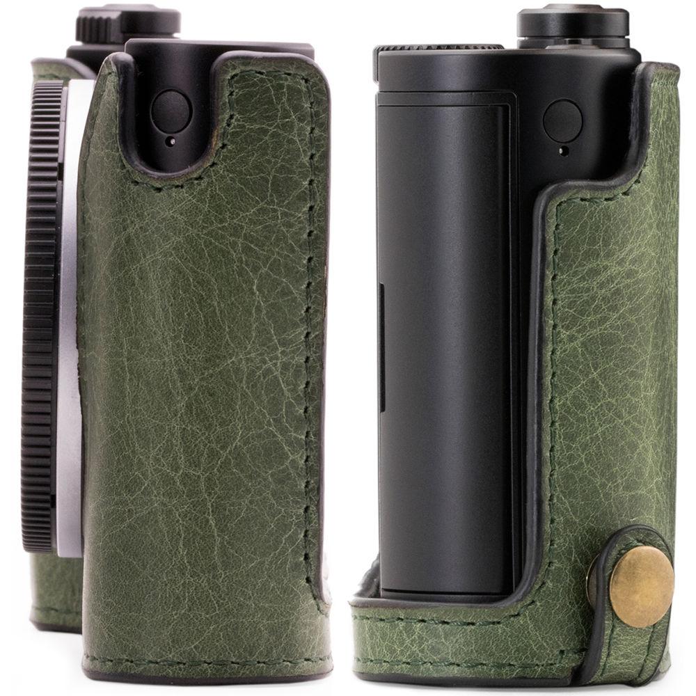MegaGear Ever Ready Leather Half-Bottom Camera Case for Leica TL2, TL