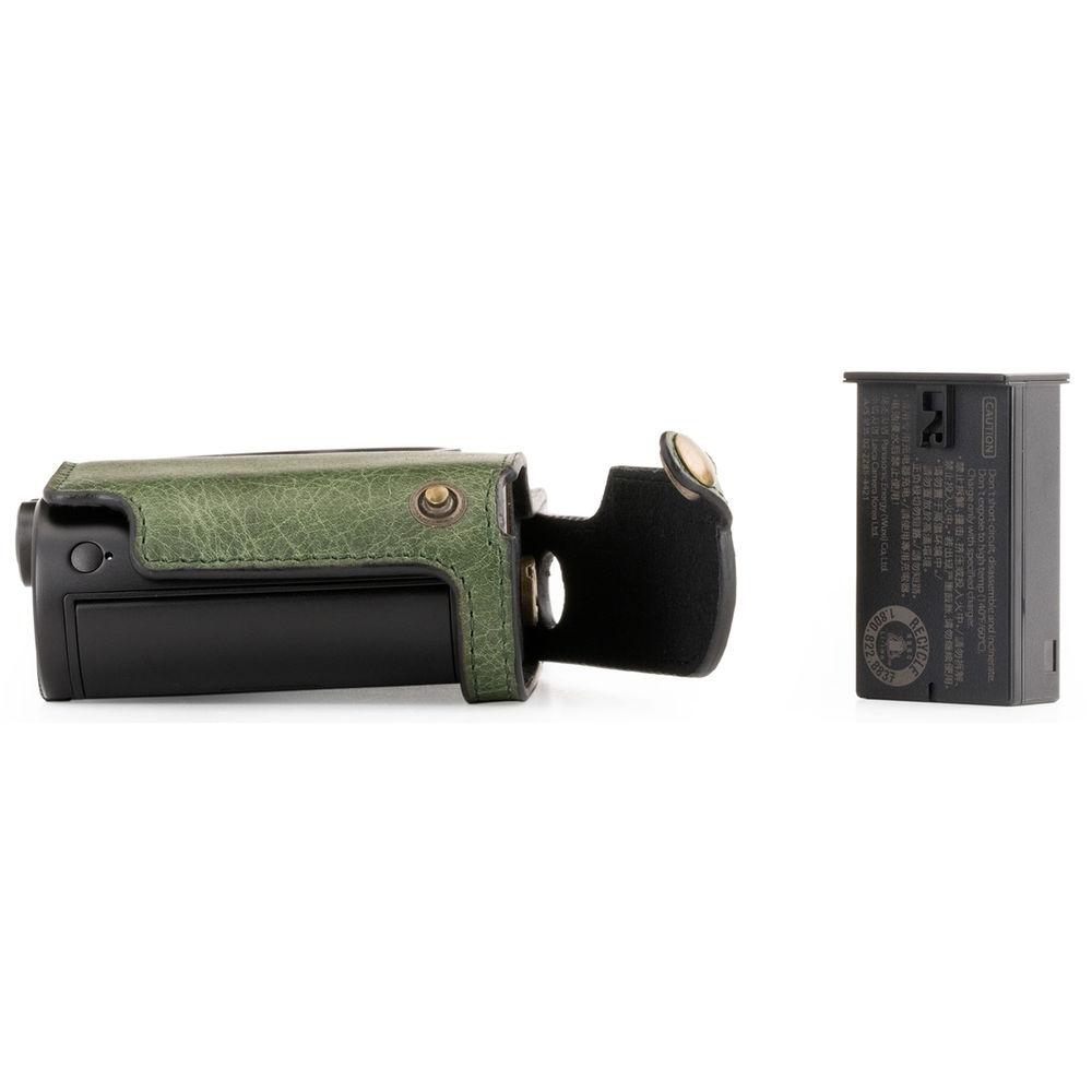 MegaGear Ever Ready Leather Half-Bottom Camera Case for Leica TL2, TL