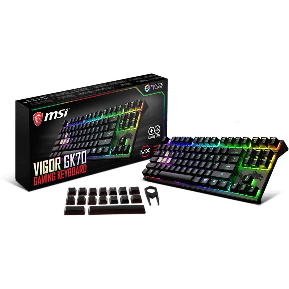MSI Vigor GK70 Backlit Mechanical Keyboard