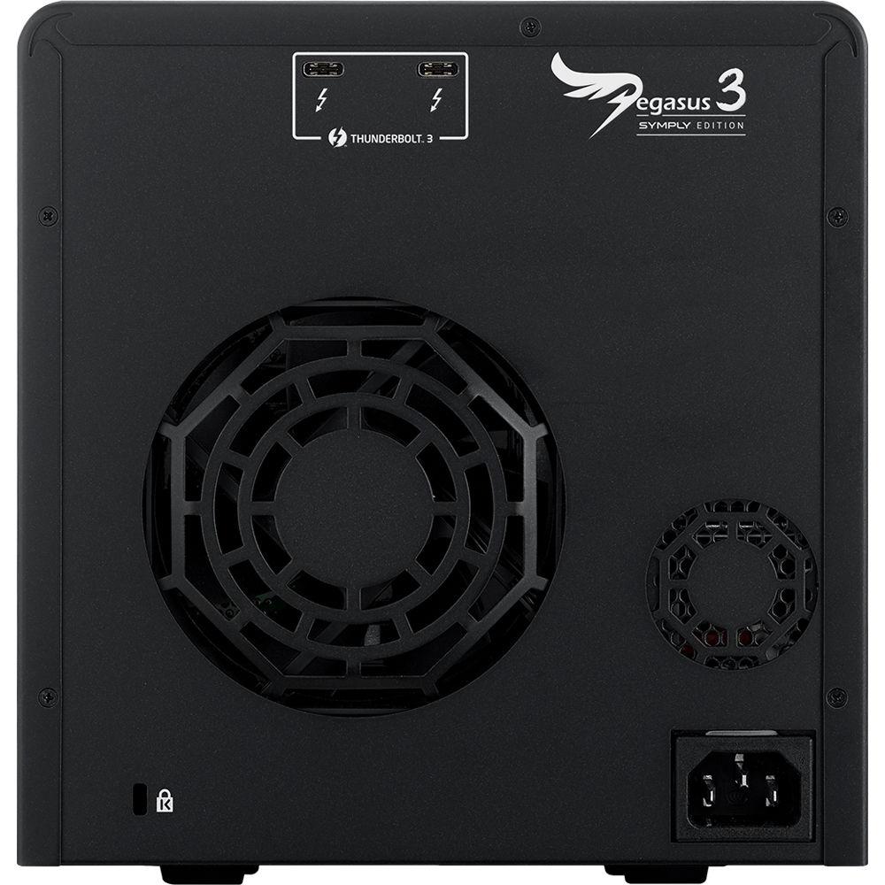 Promise Technology Pegasus3 R4 PC Edition 12TB 4-Bay Thunderbolt 3 RAID Array