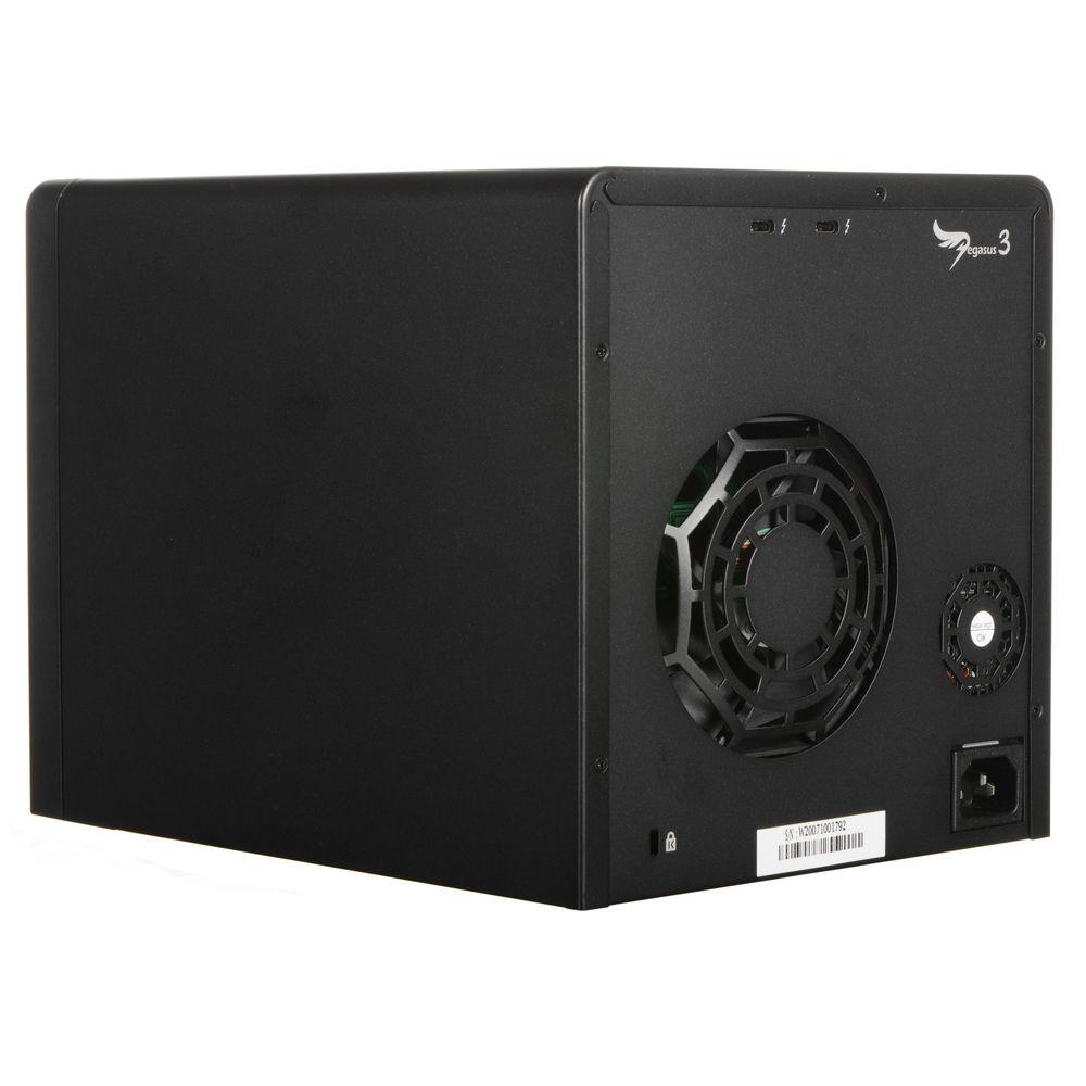 Promise Technology Pegasus3 R4 PC Edition 12TB 4-Bay Thunderbolt 3 RAID Array