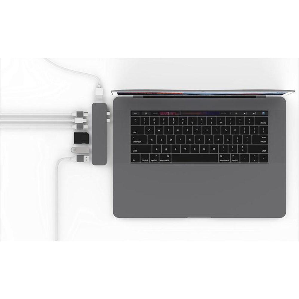 Sanho HyperDrive PRO 8-in-2 USB-C Hub for MacBook Pro Laptops