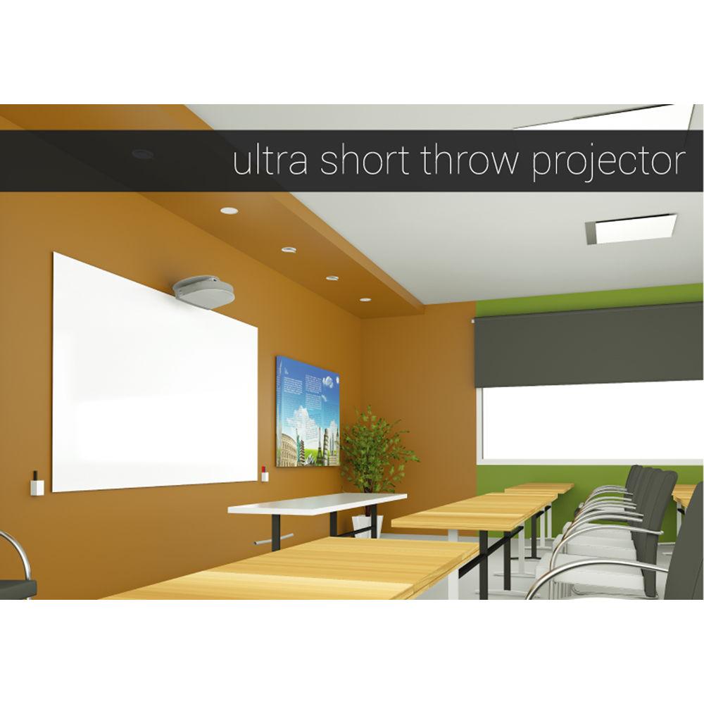 Screenline SA434PFR ScreenApp 122 x 432" Whiteboard Adhesive Film Screen