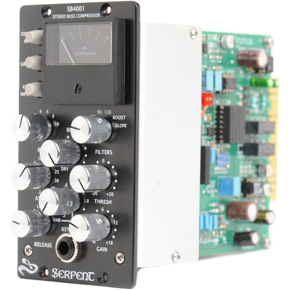 Serpent Audio SB4001 500 Series Stereo Bus Compressor