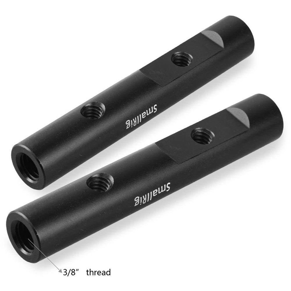 SmallRig 15mm Rod Pair with 1 4"-20 Threaded Holes at Both Ends