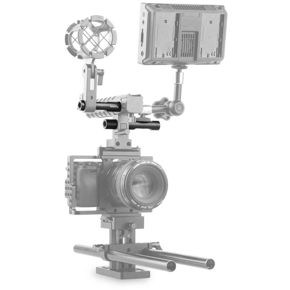 SmallRig 15mm Rod Pair with 1 4"-20 Threaded Holes at Both Ends