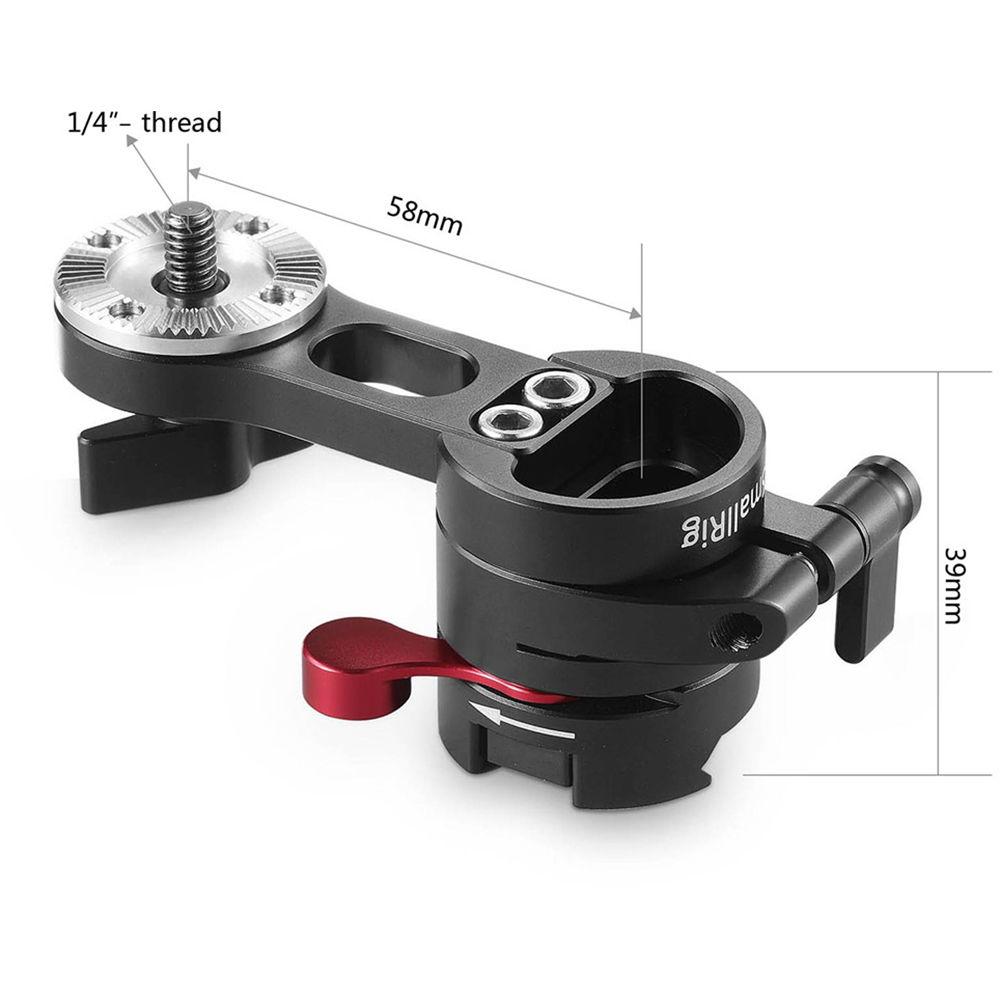 SmallRig EVF Mount with NATO Clamp & ARRI Rosette