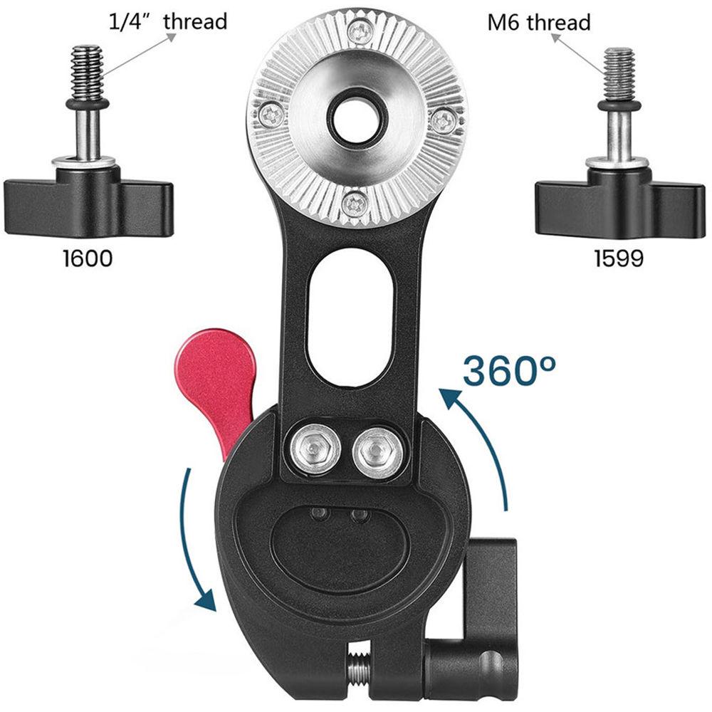 SmallRig EVF Mount with NATO Clamp & ARRI Rosette