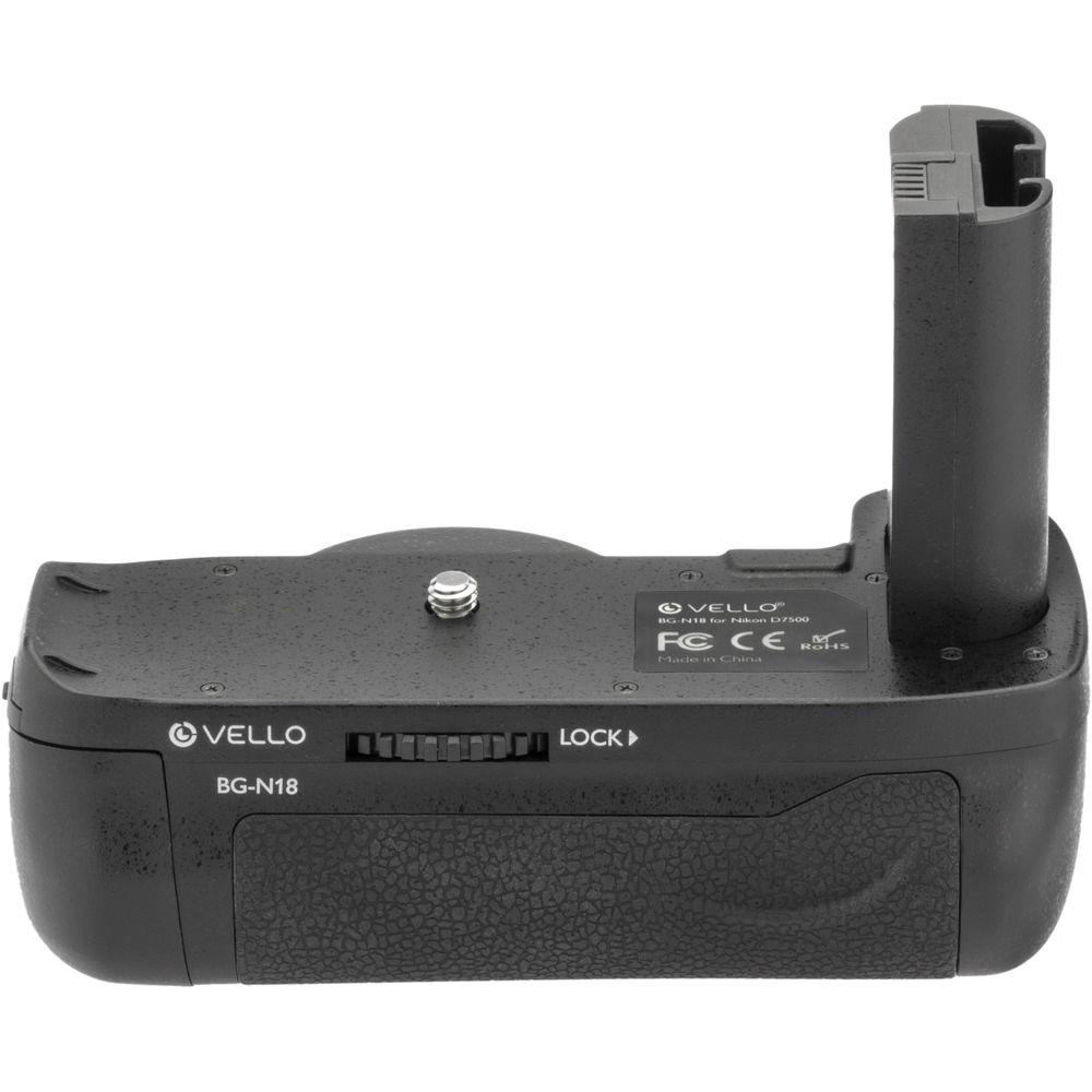 Vello BG-N18 Battery Grip for Nikon D7500