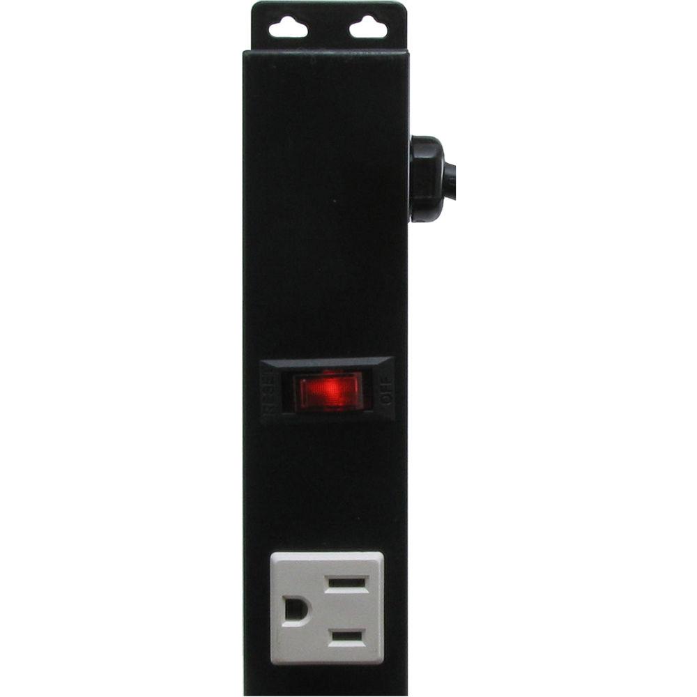 A-Neutronics 12-Outlet 48" Metal Rackmount Surge-Protected Power Strip