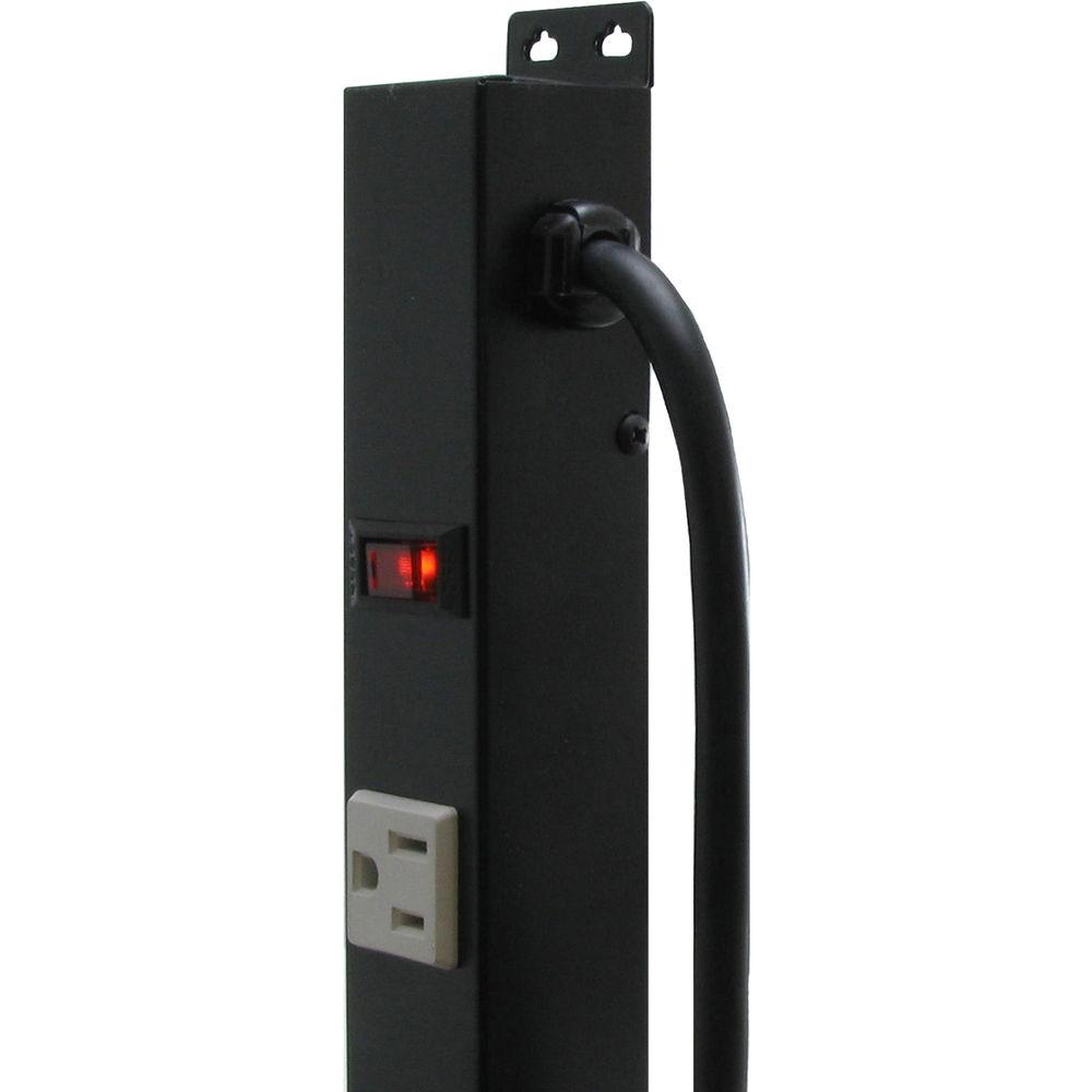 A-Neutronics 12-Outlet 48" Metal Rackmount Surge-Protected Power Strip