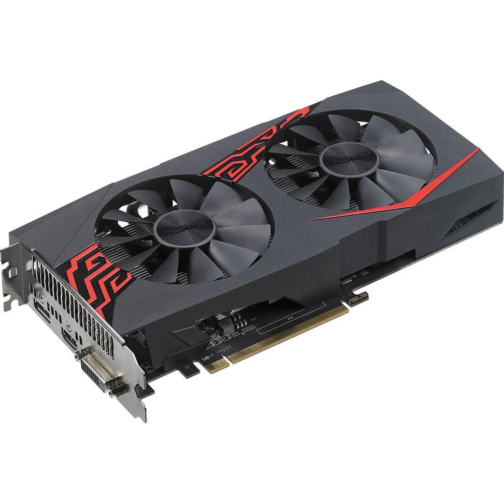 ASUS Expedition Radeon RX 570 8GB OC Edition Gaming Graphics Card