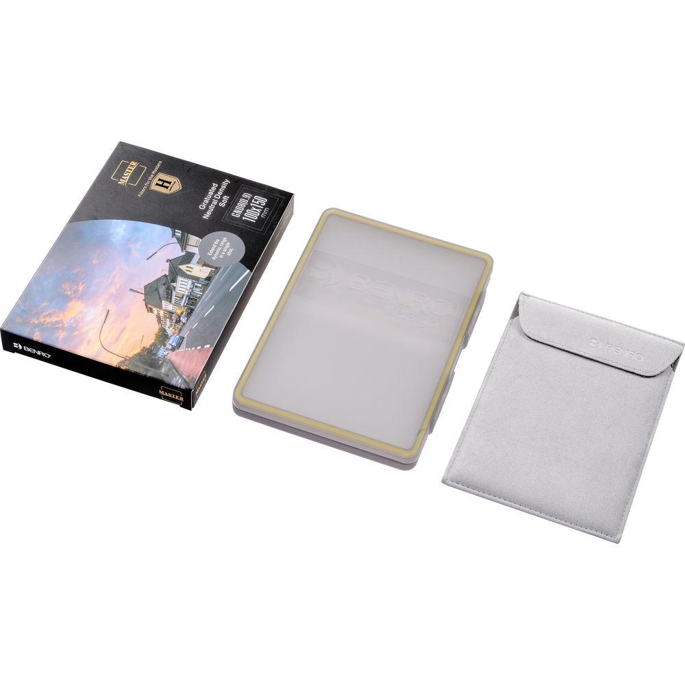 Benro 100 x 150mm MasterH Series Soft-Edge Graduated Neutral Density 0.9 Filter