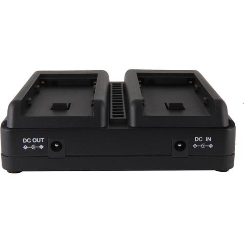 CAMLAST Charger for Two Sony L Series F970 Batteries