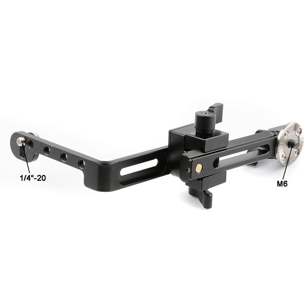 CAMVATE Adjustable Connecting Arm Combo with L-Shape Arm and NATO Rail