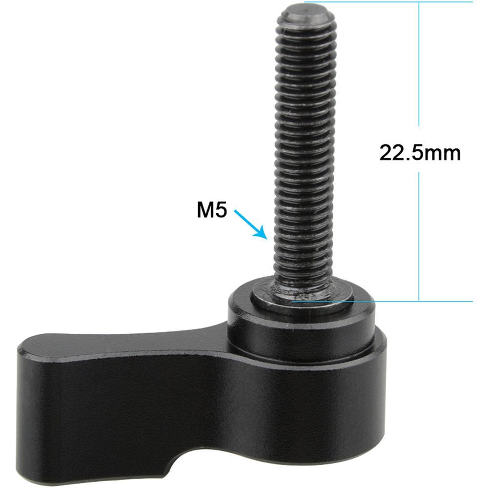 CAMVATE M5 Male Threading Rotating Knob Adjustable Thumb Lever Screw