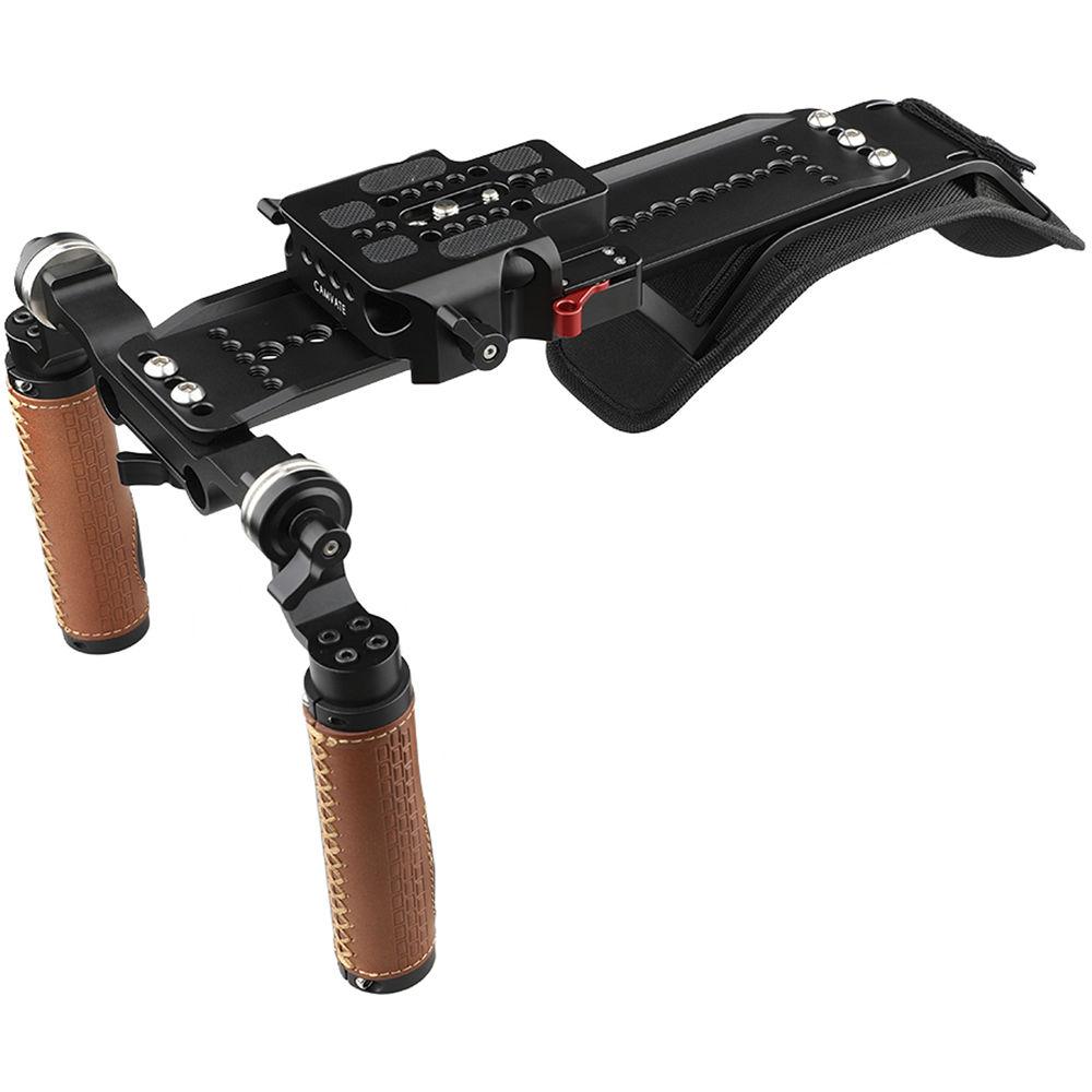 CAMVATE Shoulder Rig Handle Kit for Select Cameras