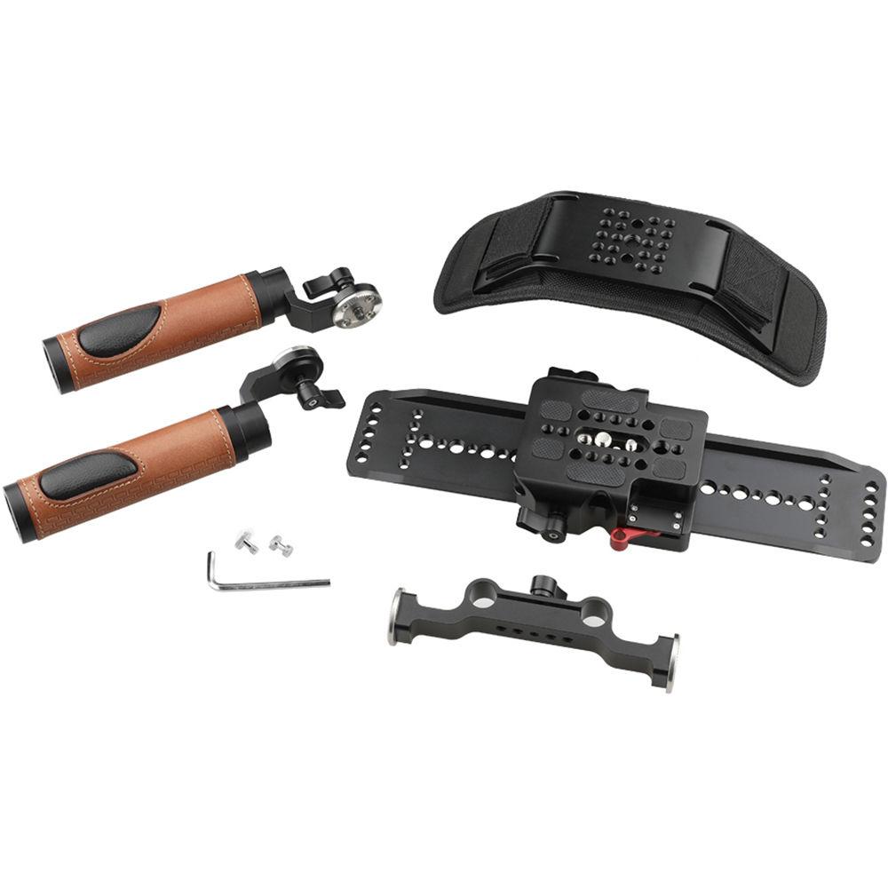 CAMVATE Shoulder Rig Handle Kit for Select Cameras