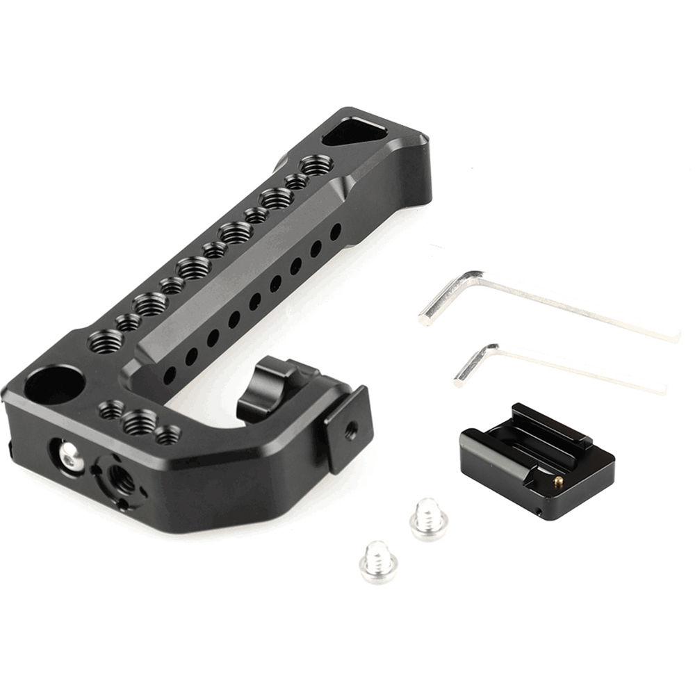 CAMVATE Top Cheese Handle with Cold Shoe Mount for Blackmagic Pocket Cinema Camera 4K