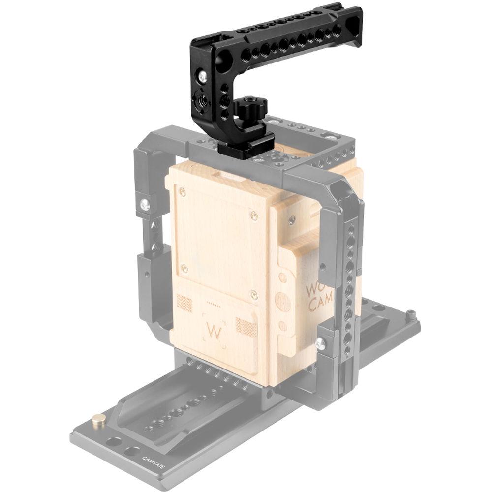 CAMVATE Top Cheese Handle with Cold Shoe Mount for Blackmagic Pocket Cinema Camera 4K