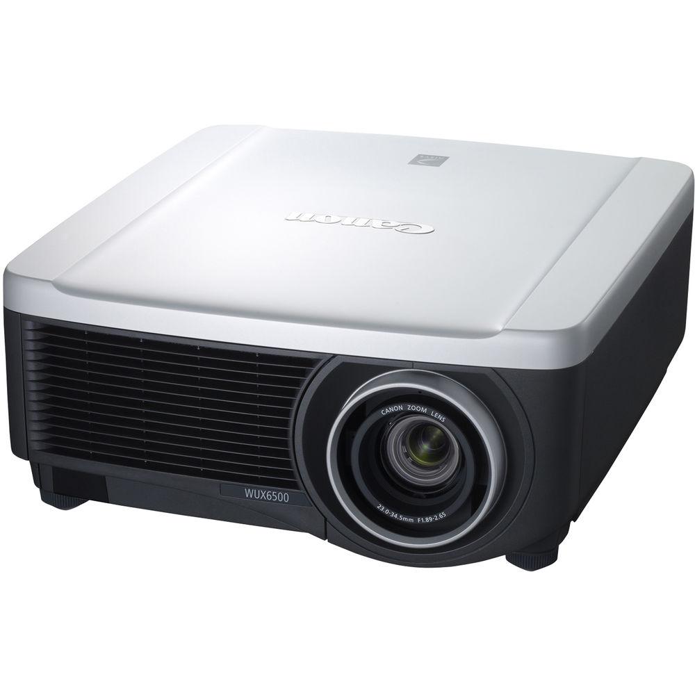 Canon REALiS WUX6500 6500-Lumen WUXGA LCoS Projector and 1.49 to 2.24:1 Lens Bundle