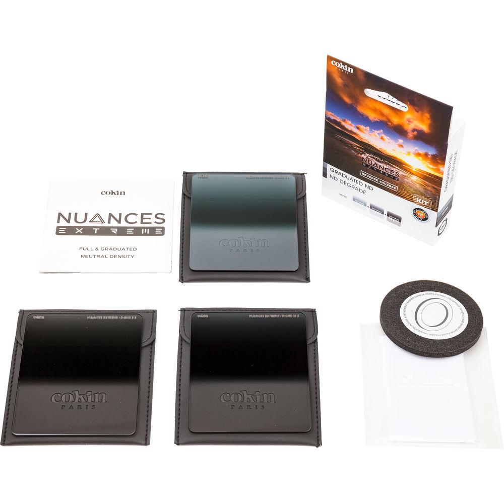 Cokin NUANCES Extreme P Series Soft-Edge Reverse-Graduated Neutral Density Filter Kit