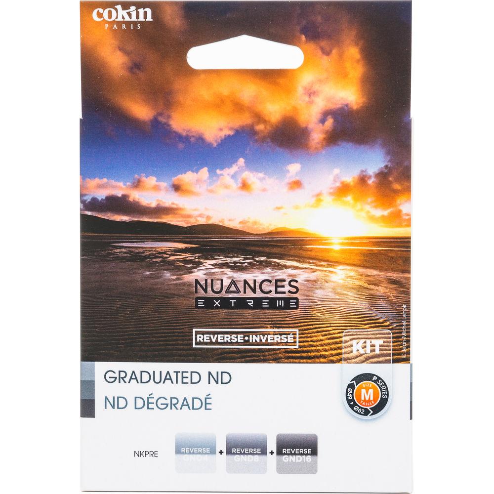 Cokin NUANCES Extreme P Series Soft-Edge Reverse-Graduated Neutral Density Filter Kit