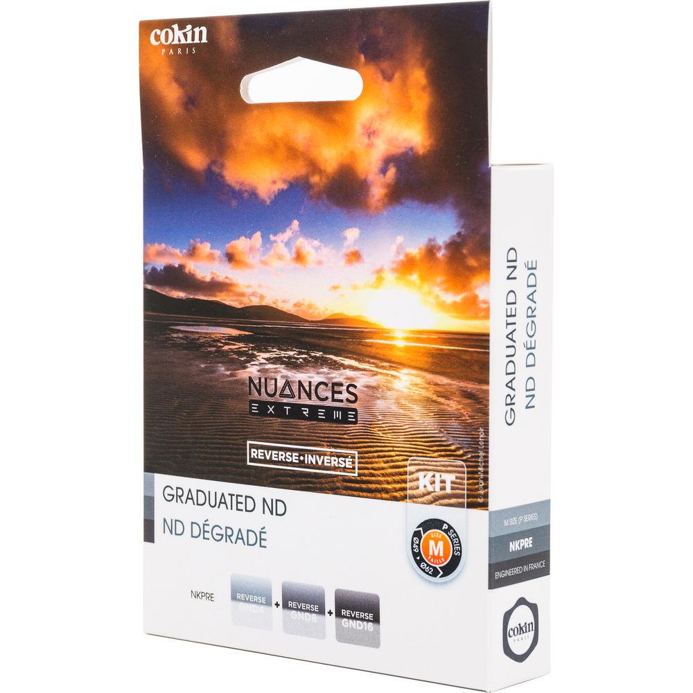 Cokin NUANCES Extreme P Series Soft-Edge Reverse-Graduated Neutral Density Filter Kit