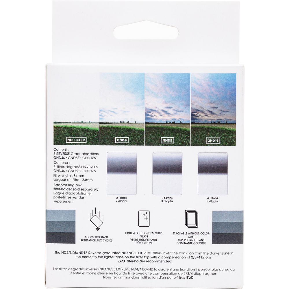 Cokin NUANCES Extreme P Series Soft-Edge Reverse-Graduated Neutral Density Filter Kit