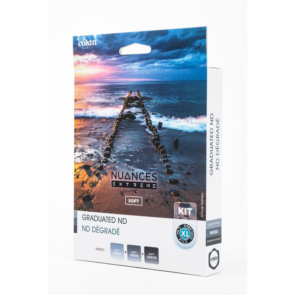 Cokin NUANCES Extreme X-Pro Series Soft-Edge Graduated Neutral Density Filter Kit