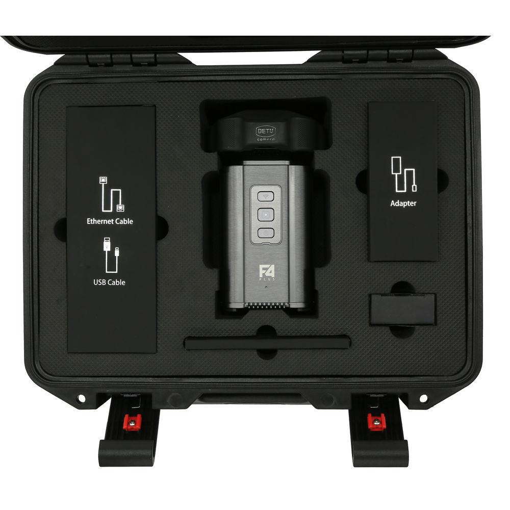 Detu F4 Plus 8K Spherical VR 360 Camera