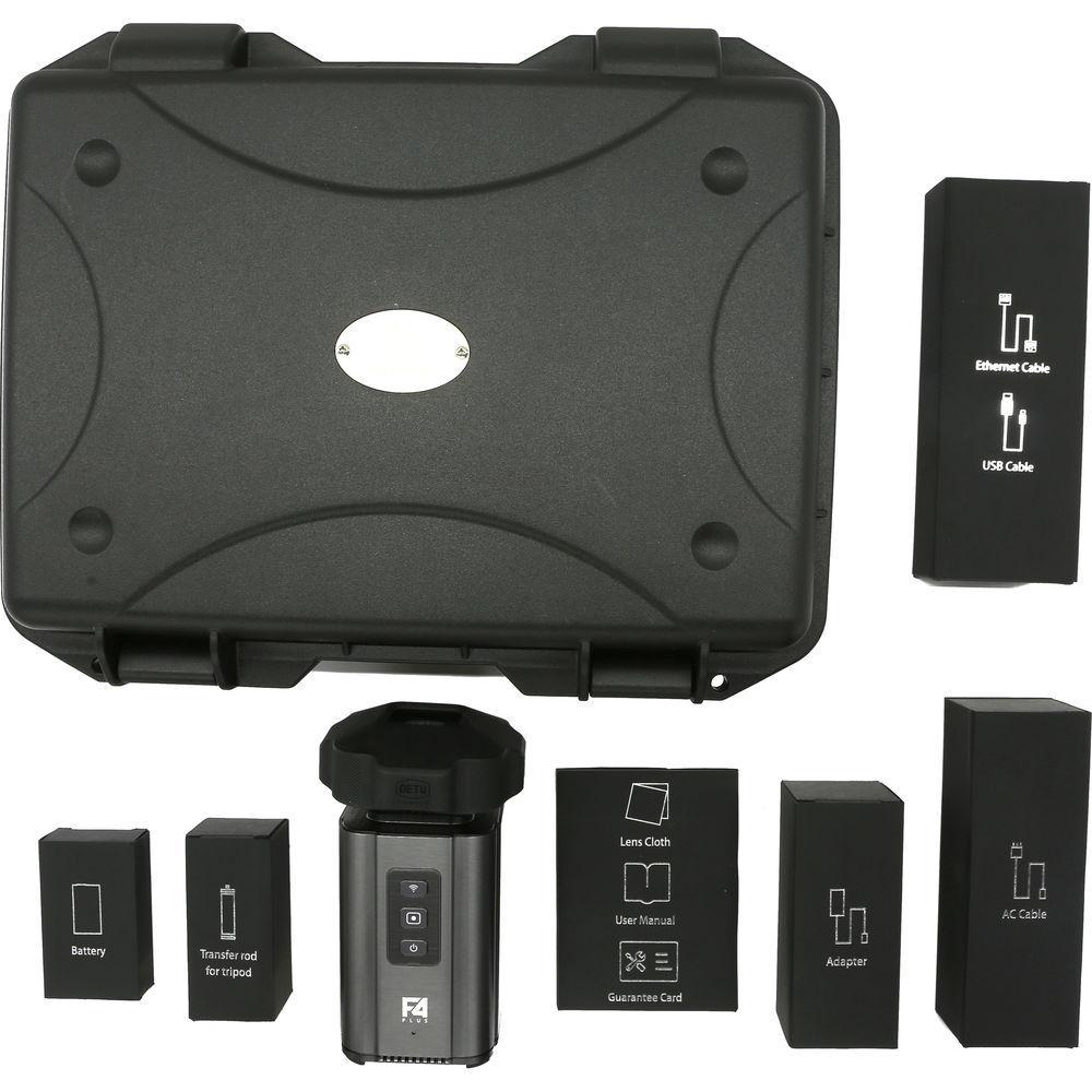 Detu F4 Plus 8K Spherical VR 360 Camera