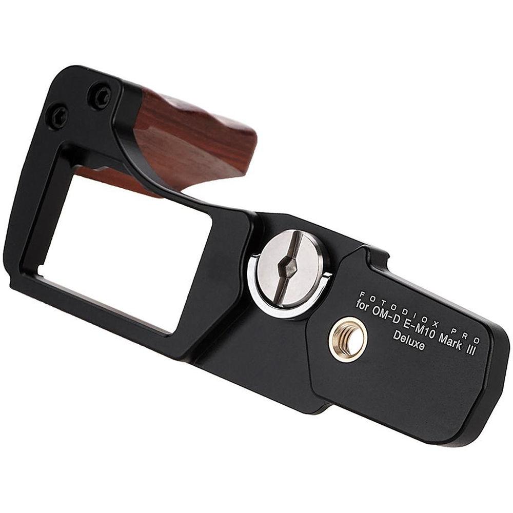 FotodioX Deluxe Metal Camera Hand Grip for Olympus OM-D E-M10 Mark III