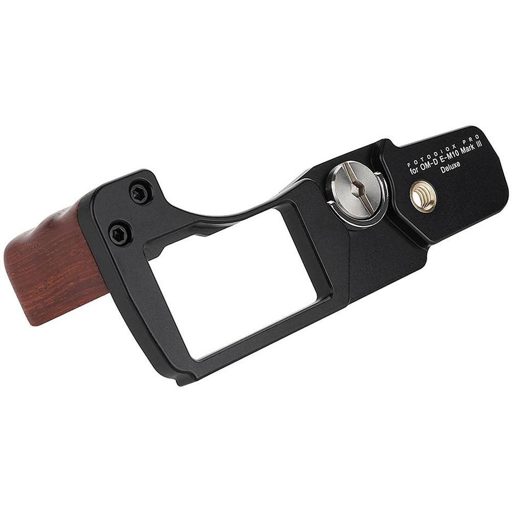 FotodioX Deluxe Metal Camera Hand Grip for Olympus OM-D E-M10 Mark III