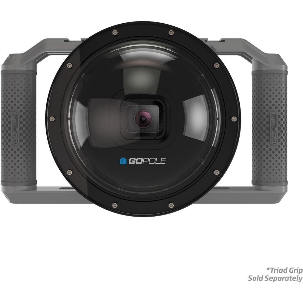 GoPole Over Under Dome Port for GoPro HERO7 6 5 Black & HERO