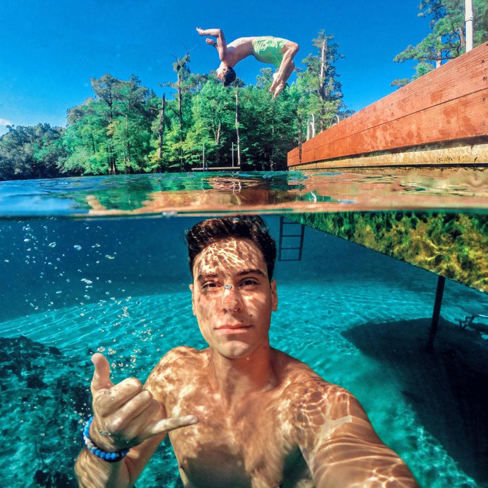 GoPole Over Under Dome Port for GoPro HERO7 6 5 Black & HERO