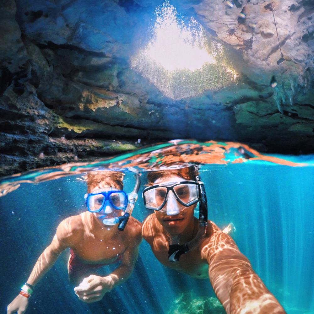 GoPole Over Under Dome Port for GoPro HERO7 6 5 Black & HERO