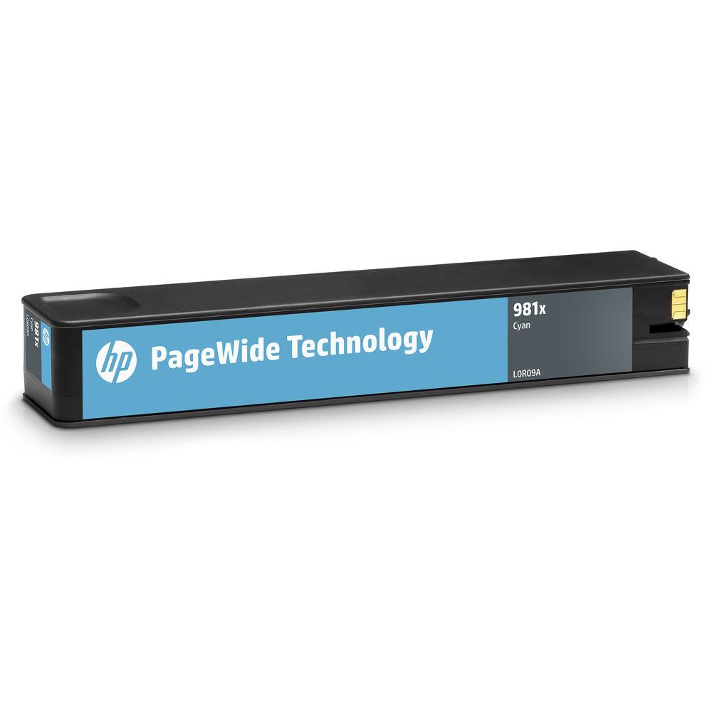 HP 981X High Yield Cyan PageWide Ink Cartridge