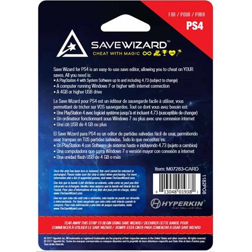HYPERKIN Save Wizard Save Editor for PlayStation 4