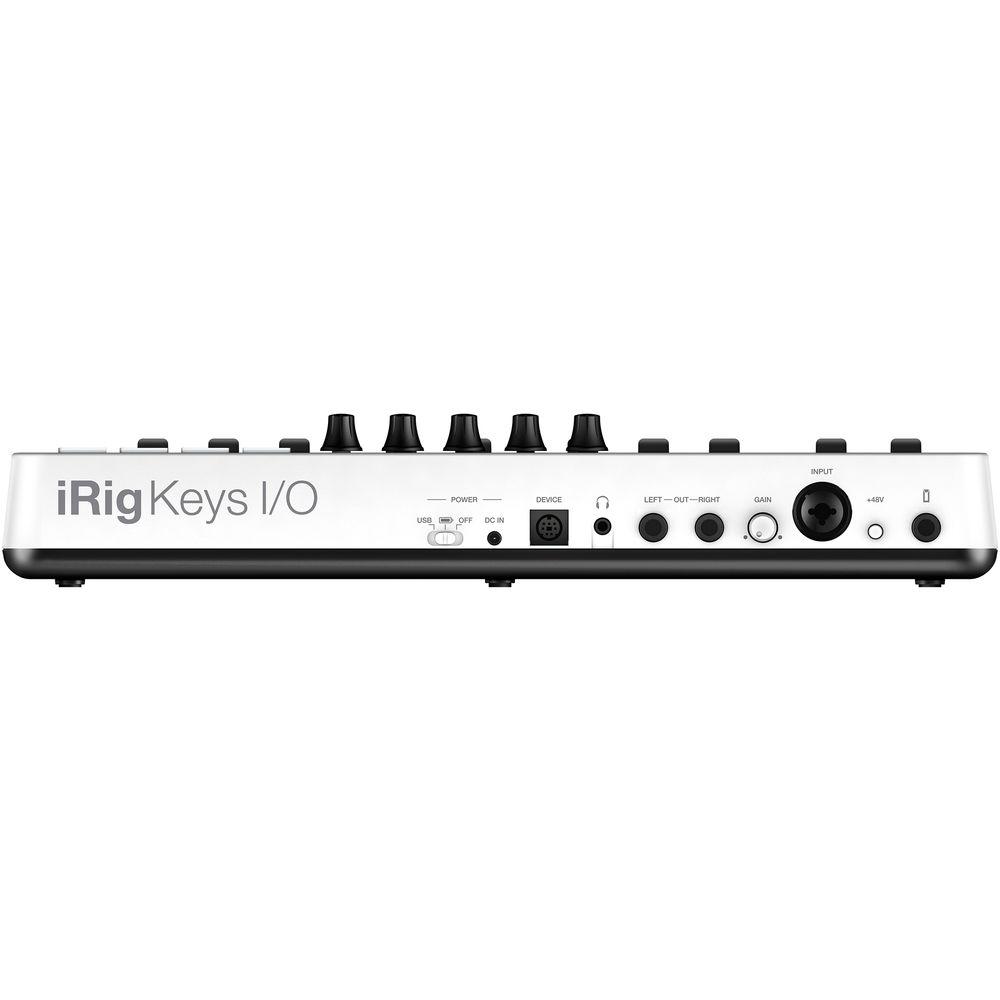 IK Multimedia iRig Keys I O - Controller Audio Interface for iPhone, iPad, and Mac Windows
