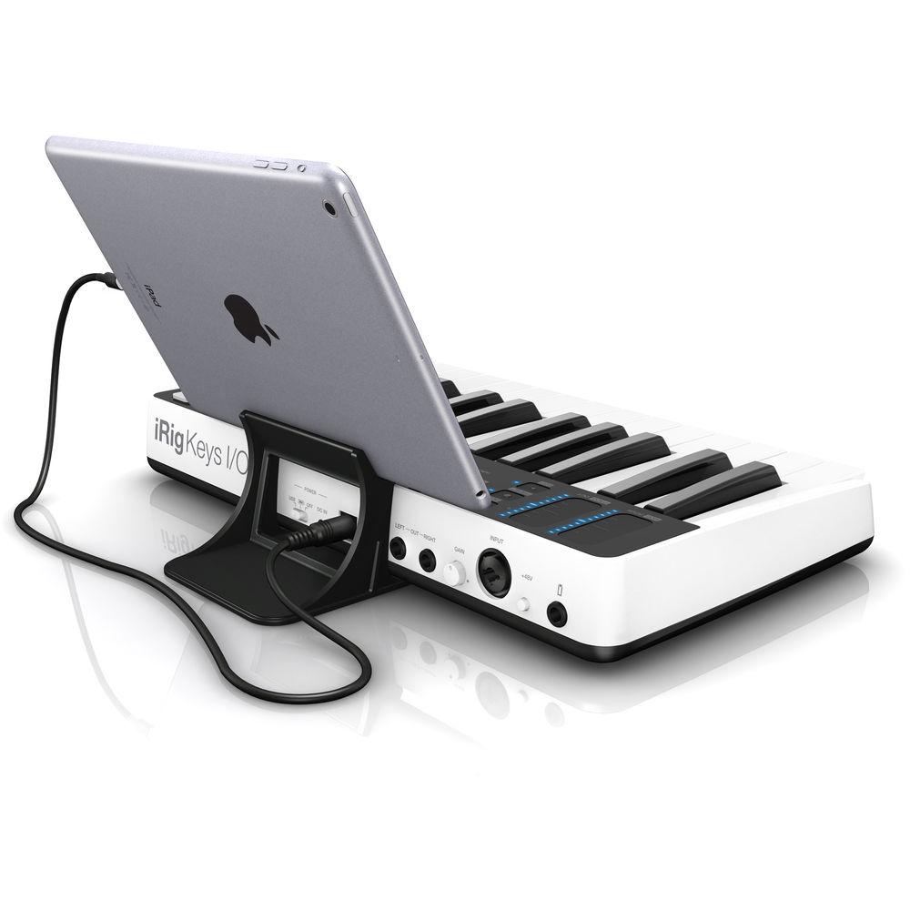 IK Multimedia iRig Keys I O - Controller Audio Interface for iPhone, iPad, and Mac Windows